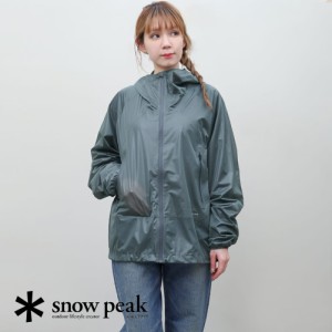 Snow Peak スノーピーク Light Packable Rain Jacket ライト パッカブル レイン ジャケット シェル JK-22SU006R 防水 防風