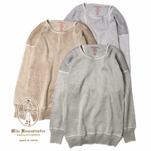 オールドホームステッダー Olde Homesteader Interknit Rib Crew Neck Long Sleeve インターニットリブ クルーネック ロングスリーブ Tシ