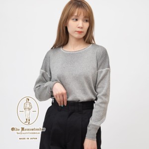 オールドホームステッダー Olde Homesteader Interknit Rib Crew Neck Long Sleeve インターニットリブ クルーネック ロングスリーブ Tシ