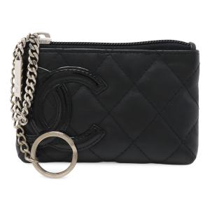 美品　CHANEL シャネル　ハラコ　コインケース　バッグチャーム　キーリング CHANEL - シャネル カー 車 ココマーク キーリング バッグ