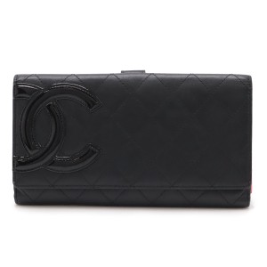 CHANEL シャネル アイコン シンボルチャーム 2つ折財布 二つ折り