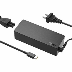 CYD 65W 20V 3.25A USB Type-C【高速 ACアダプター】互換対応 レノボ-ノートパソコン-ACアダプタ電源 Lenovo-Yoga C940 C740 S730 720 73