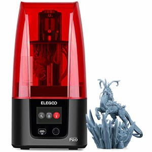 ELEGOO Mars 3 Pro 樹脂3Dプリンター MSLA 3Dプリンター 6.66インチ ウルトラ 4KモノクロLCDスクリーン 印刷サイズ143.43×89.6×175mm /