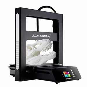 JGAURORA 3Dプリンター A5S 半自動平準化ィック 付属３ｄプリンター キット1.75mmノズル 高精度印刷 最大印刷サイズ 305*305*320mm