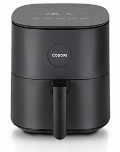 COSORI ノンフライヤー 4.7L 大容量 家庭用 電気 エアフライヤー 最高温230℃ 揚げ物 ポテト 惣菜 日本語レシピ付き タイマー 自動電源オ