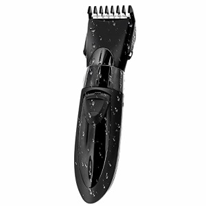 電動バリカン ヘアーカッター IPX7防水 ヘアクリッパー 充電式 5段階調節可能 アタッチメント付きで 散髪用 ショートヘア用 子供用 家庭