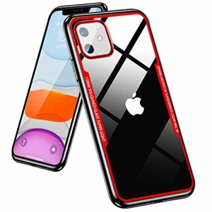 iPhone 11 ケース クリア 耐衝撃 薄型 全面保護 背面強化ガラスケースクリア TPU バンパー 透明 落下防止 耐衝撃 擦り傷防止 アイフォン1