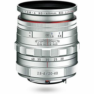 HD PENTAX-DA 20-40mmF2.8-4ED Limited DC WR シルバー 標準ズームレンズ 【APS-Cサイズ用】【高品位リミテッドレンズ・アルミ削り出しボ