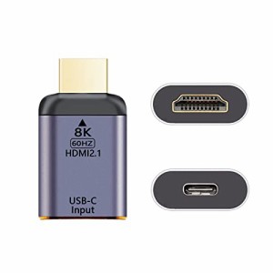 Cablecc USB-C タイプ C メス ソース HDMI シンク HDTV アダプター 8K@60hz 4K@120hz タブレット&電話&ラップトップ用
