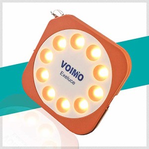 LEDソーラーランタン 薄型 LEDライト 防水 小型で明るい 電池不要 最大35時間点灯 USB急速充電も可能 アウトドア、キャンプや災害時、防