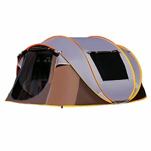 テント ポップアップテント 4-6人用 設営簡単 テント ワンタッチ 超軽量 防風 防水 通気性に優れ キャンプ アウトドア キャンプ アウトド