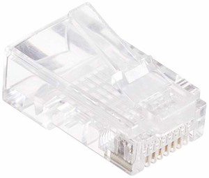 変換名人 LANケーブル作成部材 CAT5対応 RJ45プラグ 約50個入 RJ45-C5