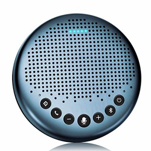 EMEET Luna Lite スピーカーフォン 会議用マイクスピーカー Bluetooth対応 Skype Zoom など対応 ノイズキャンセリング VoiceIA技術 オン