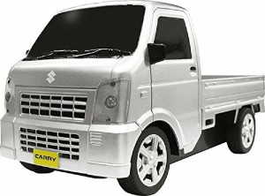 新色! スズキ キャリー SUZUKI CARRY 軽トラ 正規認証ラジコンカー 1/20 シルバー