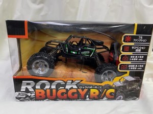 オフロードバギーラジコンカー　ROCKBUGGY　R/C　カラー：ブラック