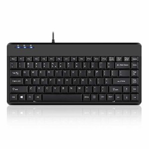 ペリックス PERIBOARD-409 有線 ミニ キーボード - 高級ピアノ塗装（黒）- 1.8mケーブル正規品 (英語配列 ハブ2個付き)