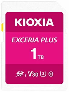 KIOXIA(キオクシア) 旧東芝メモリ SDXCカード 1TB UHS-I U3 V30 Class10 最大読出速度100MB/s 日本製 国内サポート正規品 メーカー5年 KL