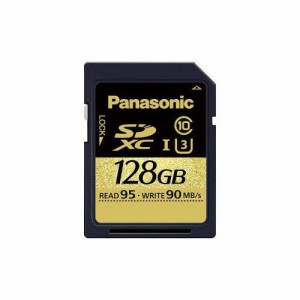 パナソニック 128GB SDXC UHS-I メモリーカード RP-SDUC128JK