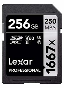 Original Lexar 1667x V60 250MB/s Flash Memory sd cards 64gb 128GB UHS-II U3 Card high speed 256GB SDXC For 3D 4K HD vid