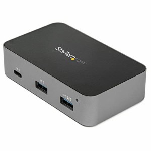 StarTech.com 4ポートUSB Type-Cハブ 10Gbps 3x USB-A/1x USB-C 専用ACアダプタ付属 HB31C3A1CS