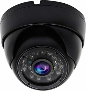 ELP Webカメラ 1MP 防犯カメラ 屋外 防水 カメラUSB 720P H.264 赤外線ナイトビジョン USBドームカメラ