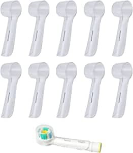 電動歯ブラシ ヘッドカバー 保護キャップ 替えブラシ対応 汎用品 硬質プラスチック交換可能な歯ブラシヘッド保護カバー（10個入り）