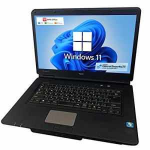 NEC VersaPro VY22 中古ノートパソコン Windows 11  Office 搭載 ウィルス対策ソフト付/Core i3 2.2GHz/SSD 120GB / メモリ 4GB /15.6イ