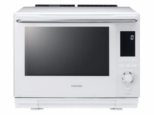 東芝 過熱水蒸気オーブンレンジ 石窯ドーム 30L グランホワイト ER-XD3000(W)