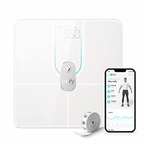 Anker Eufy (ユーフィ) Smart Scale P2 Pro（体重体組成計）アプリ対応 / Fitbit連携 / 体脂肪率 / BMI / 心拍数 / 筋肉量 / 基礎代謝量 