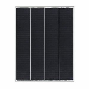 GWSOLAR ソーラーパネル 100W 単結晶 PERC 全並列 太陽光パネル アップグレード 影に強い!! 太陽光発電 12V 太陽光チャージ 省エネルギー