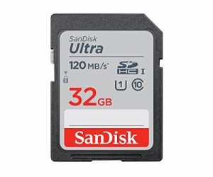 【 サンディスク 正規品 】 SDカード 32GB SDHC Class10 UHS-I 読取り最大120MB/s SanDisk Ultra SDSDUN4-032G-GHJNN 新パッケージ