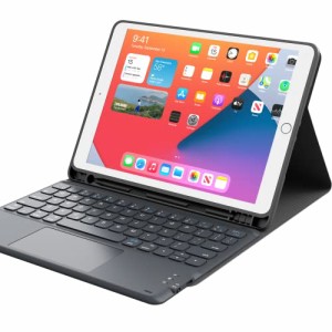 iPad 9世代 キーボード iPad 8世代 キーボード ケース タッチパッド付き ipad 10.2 キーボード ケースiPad7世代キーボード[2021/2020/201