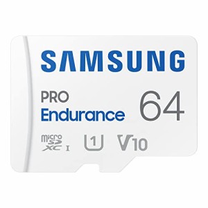 Samsung PRO Endurance マイクロSDカード 64GB microSDXC UHS-I U1 100MB/s ドライブレコーダー向け MB-MJ64KA-IT/EC 国内正規保証品