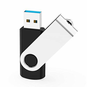 KEXIN USBメモリ 128GB USB 3.0 高速 USBメモリースティック 360°回転式 Windows PCに対応