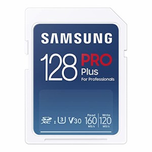 Samsung PRO Plus SDカード 128GB SDXC UHS-1 U3 MB-SD128K/EC 国内正規保証品