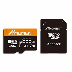 MMOMENT MicroSDXCカード 256GB 任天堂 Switch対応 / Class10 / UHS-I / U3 / A1 / V30 / 4K UHD 読込最大100MB/s SDアダプター付