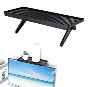 Airblue ディスプレイボード モニター用小物テーブル デスクまわり ディスプレイ上部 収納台 小物収納 棚 テレビボード便利グッズ 小物収