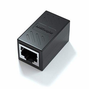 HUAKE LANケーブル用中継コネクタ コンパクト ギガビット RJ45 延長 Cat7 / Cat6 / Cat5eコネクタ プラグ 8P8C メス-メス