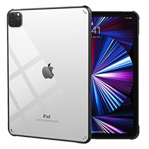 iPad Pro 11 ケース 2021 保護カバー Dadanism iPad Pro 11 第3世代 カバー 新型 TPU縁 背面PCハードケース 透明背面カバー アイパッドプ