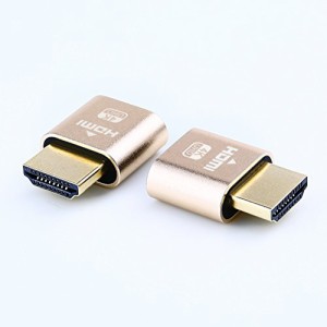 DTECH 2 - Pack HDMIバーチャル・ディスプレイ HDMI virtual display HDMI グラフィックカード 表示 GPU 検出監視 ダミープラグアダプタ 