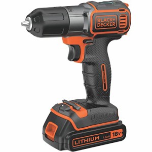 ブラックアンドデッカー(BLACK+DECKER) 18V オートマチックドリルドライバー AUTO01