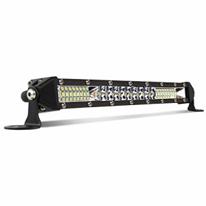 LEDライトバー 10インチ LED作業灯 車用 30W CREE1Wチップを26個搭載 広角狭角一体型発光 ワークライト車 10000LM 12V/24V兼用 IP68防水L