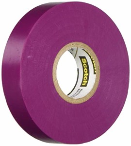 3M スコッチ ビニールテープ 35 紫 15mm×20M
