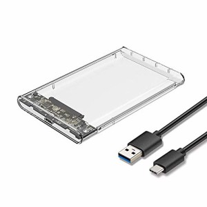 Reletech2.5インチハードドライブエンクロージャーUSB3.0からSATAIII外付けHDD / SSDケースサポートWDSeagateと互換性のあるUASP機能東芝