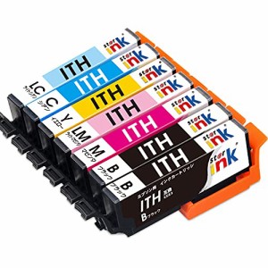 エプソン 対応 ITH-6CL イチョウ Epson 互換インク ITH 7本セット （2BK/C/M/Y/LC/LM） 互換インクカートリッジ EP-709A EP-710A EP-711A