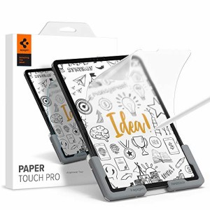 Spigen PaperTouch Pro フィルム iPad Air 5、iPad Air 4、iPad Pro 11 2021、2020、2018 用 紙のような描き心地 貼り付けキット付き iPa