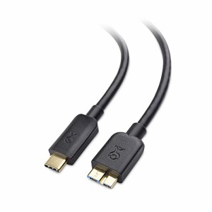 Cable Matters USB Type C Micro B 変換ケーブル 5 Gbps Micro B 9ピン 1m 外付けHDD USB Type C Micro USB 変換ケーブル USB C Micro B 