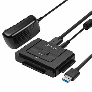 Alxum IDE SATA USB 変換アダプター 両方対応sata usb 変換ケーブル 2.5/3.5インチHDD SSD 光学ドライブ対応 ハードディスク 変換アダプ