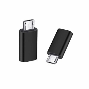 YFFSFDC マイクロUSB変換アダプター タイプC Micro USB 変換アダプタ 2個入り Type C メス to Micro USB オス 変換コネクタ 充電とデータ