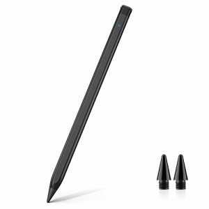 タッチペン iPad ペン RICQD スタイラスペン iPad/iPad Air/iPad mini/iPad Pro対応 ペンシル 極細 高感度 iPad pencil傾き感知 磁気吸着